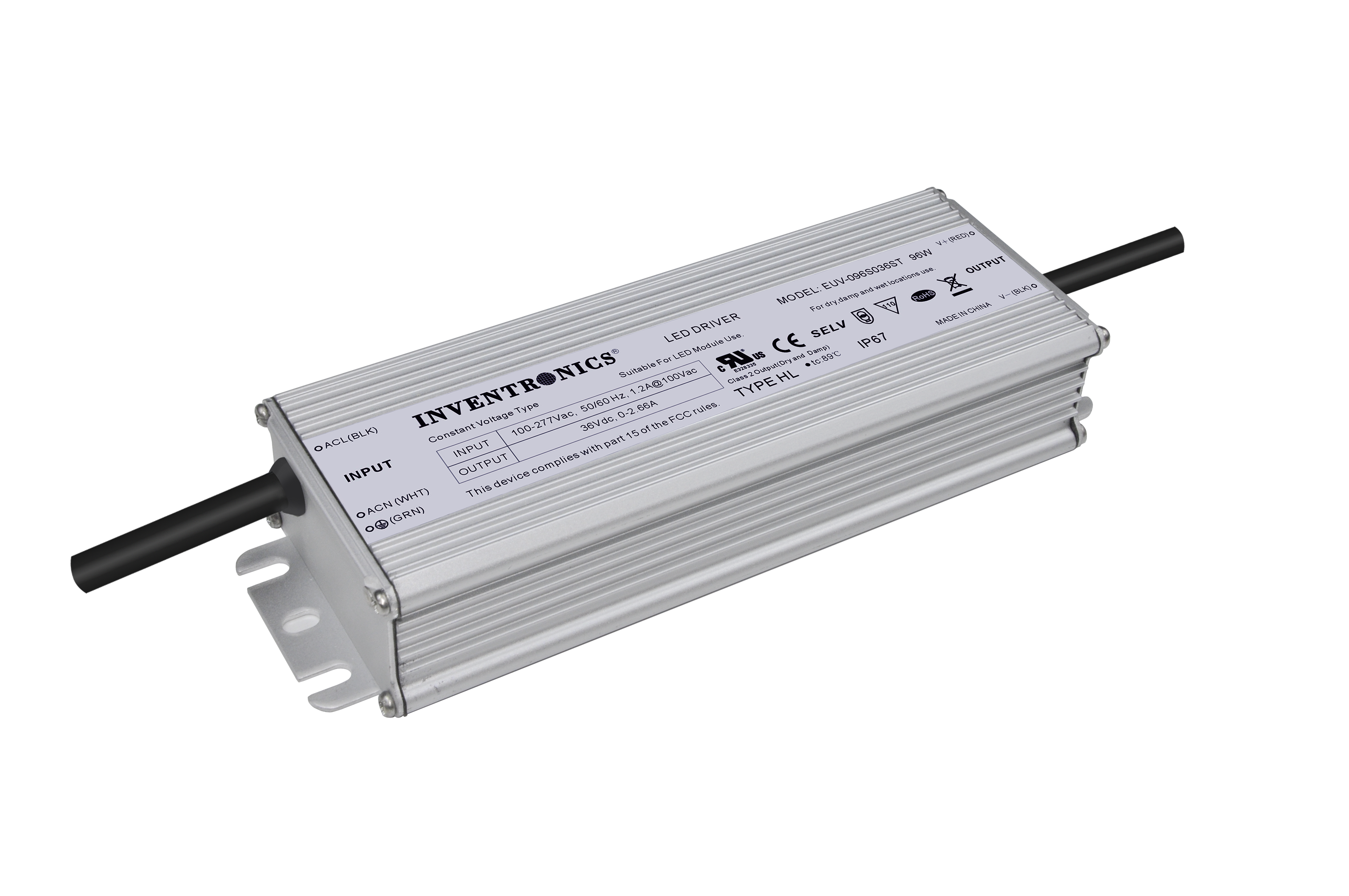 96W Constant Voltage Non-Dimming LED Driver