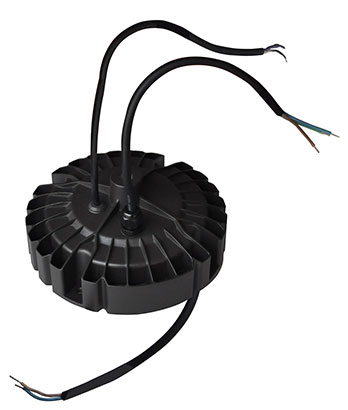 round, programmable high bay LED drivers